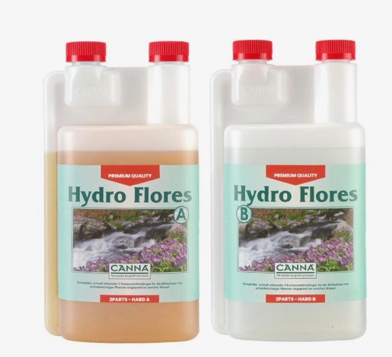 Canna - Hydro Flores A+B - 1L - Engrais de floraison eau dure - Hydroponie